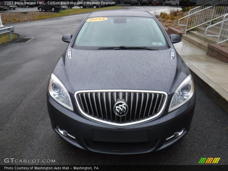 Carbon Black Metallic / Medium Titanium 2013 Buick Verano FWD