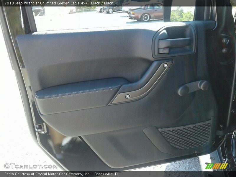 Black / Black 2018 Jeep Wrangler Unlimited Golden Eagle 4x4