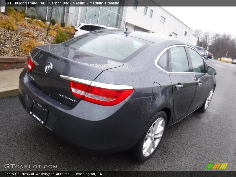 Carbon Black Metallic / Medium Titanium 2013 Buick Verano FWD