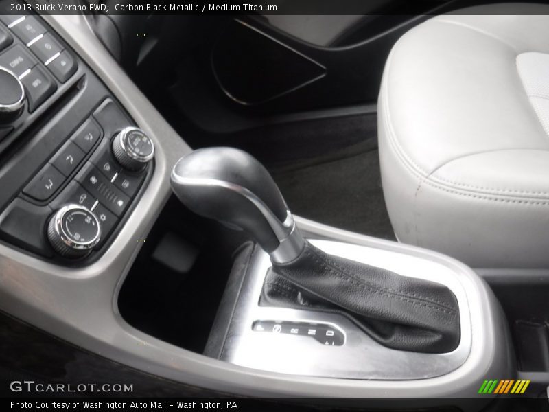 Carbon Black Metallic / Medium Titanium 2013 Buick Verano FWD