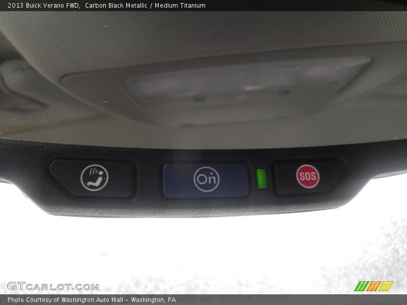 Carbon Black Metallic / Medium Titanium 2013 Buick Verano FWD