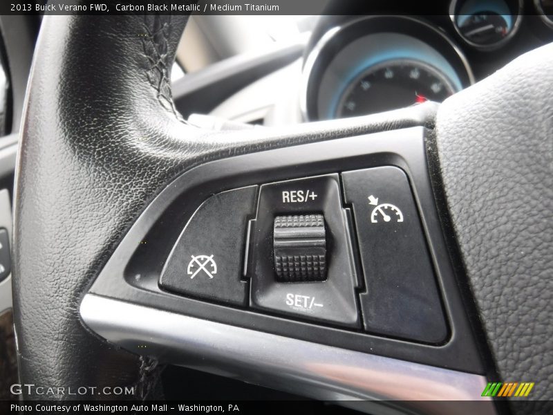 Carbon Black Metallic / Medium Titanium 2013 Buick Verano FWD