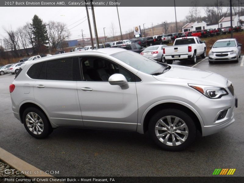 Galaxy Silver Metallic / Ebony 2017 Buick Envision Essence AWD