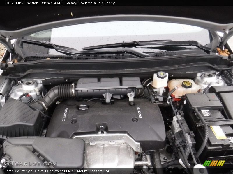 Galaxy Silver Metallic / Ebony 2017 Buick Envision Essence AWD