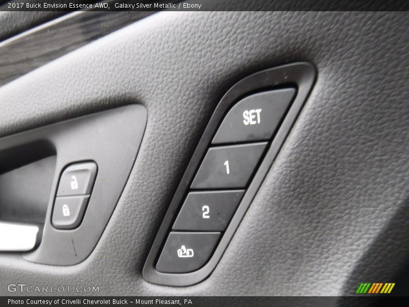 Galaxy Silver Metallic / Ebony 2017 Buick Envision Essence AWD