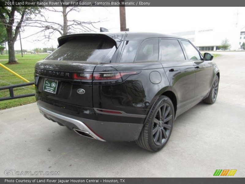 Santorini Black Metallic / Ebony 2018 Land Rover Range Rover Velar First Edition