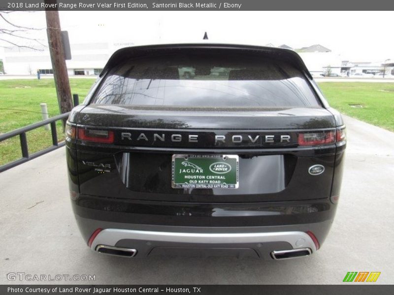 Santorini Black Metallic / Ebony 2018 Land Rover Range Rover Velar First Edition