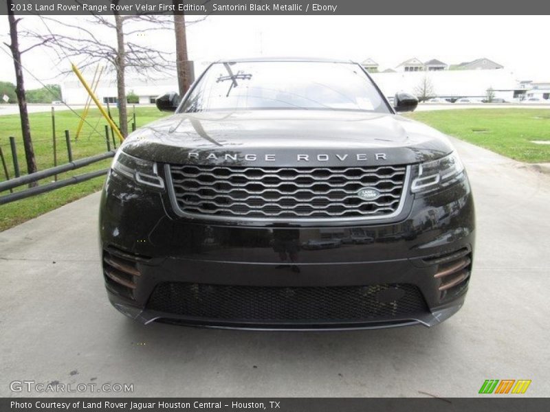 Santorini Black Metallic / Ebony 2018 Land Rover Range Rover Velar First Edition