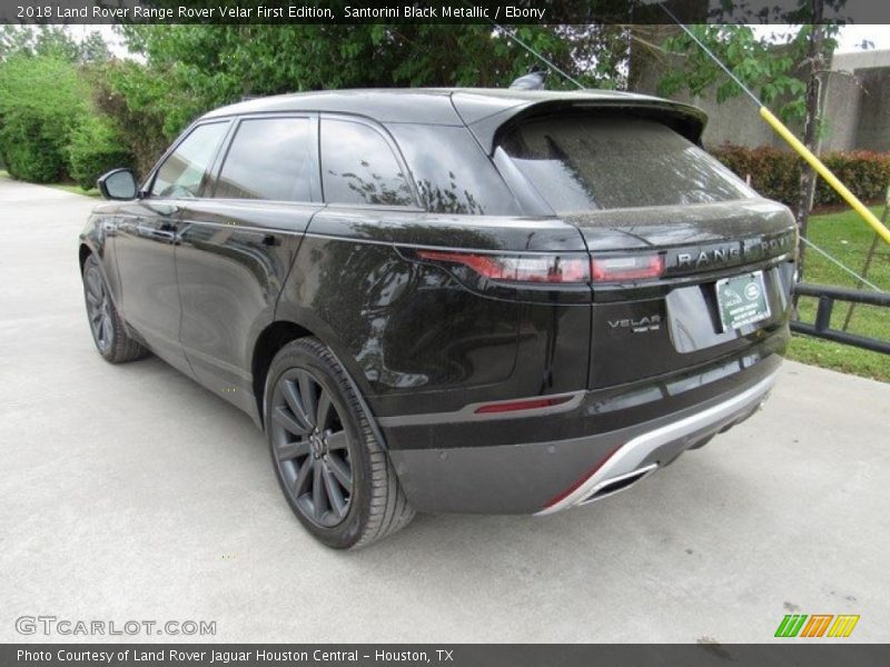Santorini Black Metallic / Ebony 2018 Land Rover Range Rover Velar First Edition