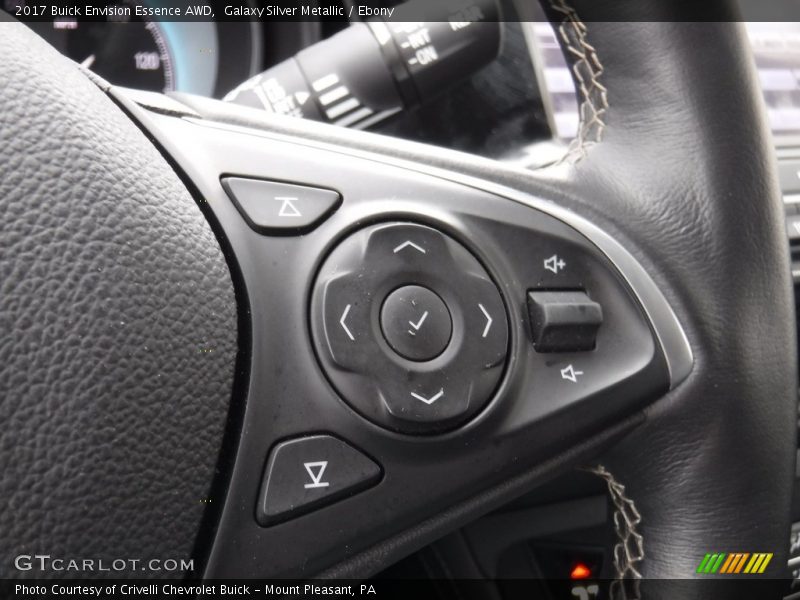 Galaxy Silver Metallic / Ebony 2017 Buick Envision Essence AWD