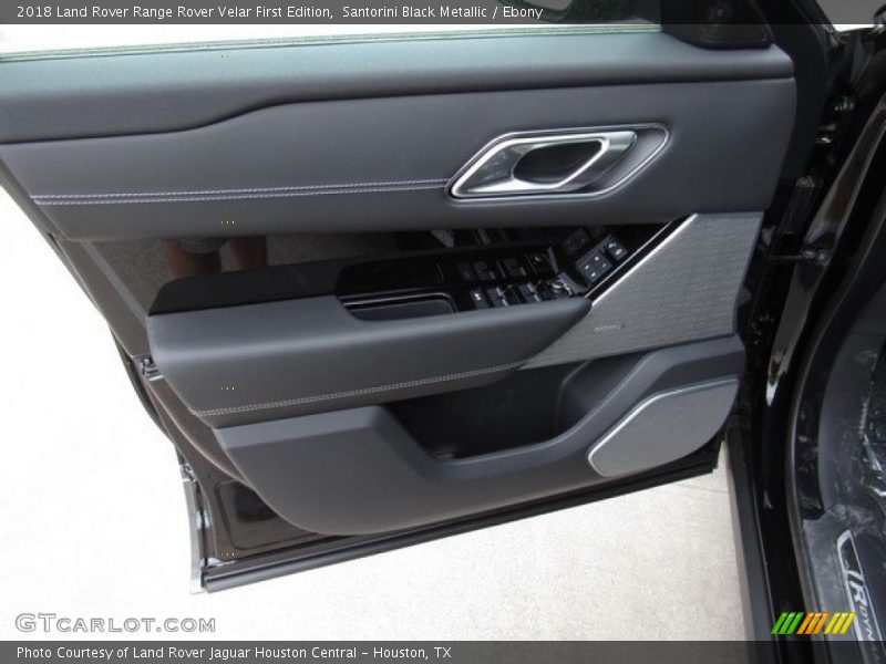 Santorini Black Metallic / Ebony 2018 Land Rover Range Rover Velar First Edition