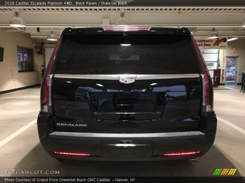 Black Raven / Shale/Jet Black 2018 Cadillac Escalade Platinum 4WD