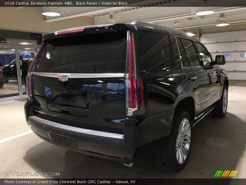 Black Raven / Shale/Jet Black 2018 Cadillac Escalade Platinum 4WD