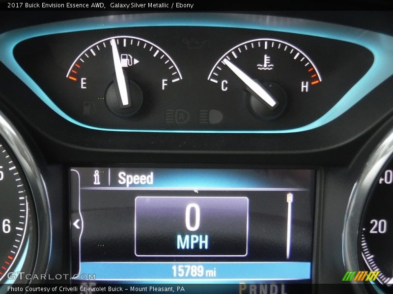Galaxy Silver Metallic / Ebony 2017 Buick Envision Essence AWD