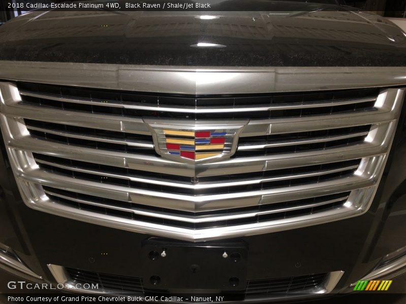 Black Raven / Shale/Jet Black 2018 Cadillac Escalade Platinum 4WD