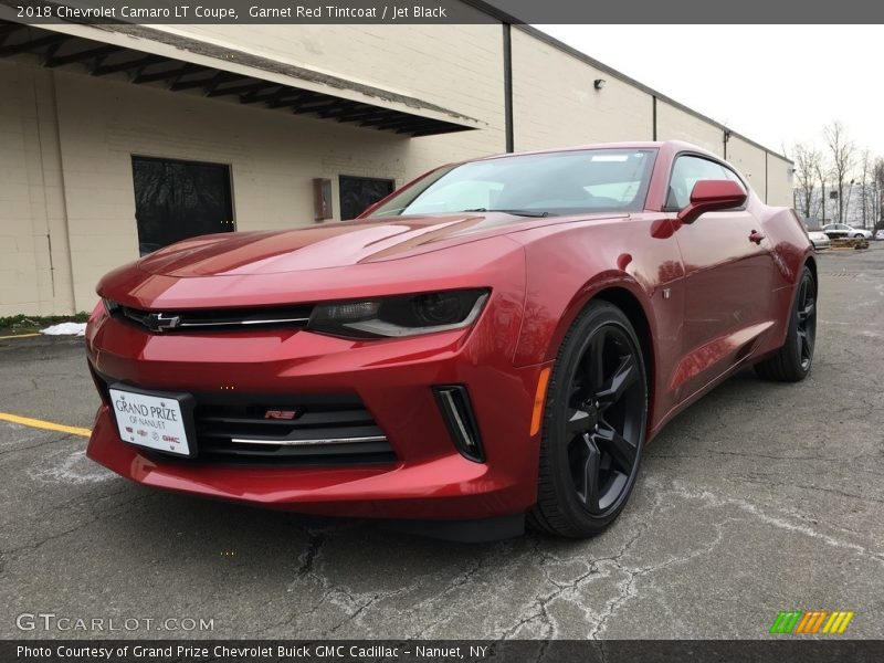 Garnet Red Tintcoat / Jet Black 2018 Chevrolet Camaro LT Coupe