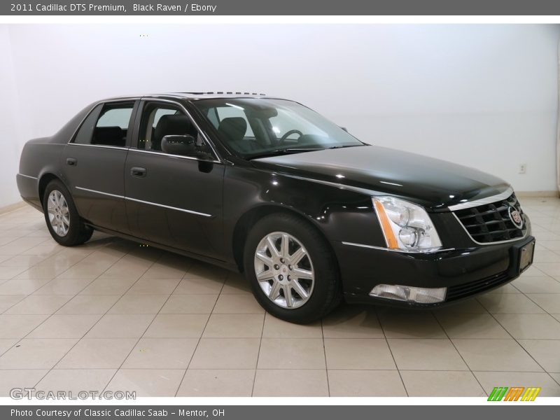 Black Raven / Ebony 2011 Cadillac DTS Premium
