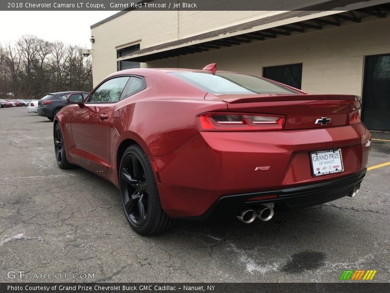 Garnet Red Tintcoat / Jet Black 2018 Chevrolet Camaro LT Coupe