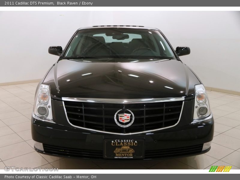 Black Raven / Ebony 2011 Cadillac DTS Premium