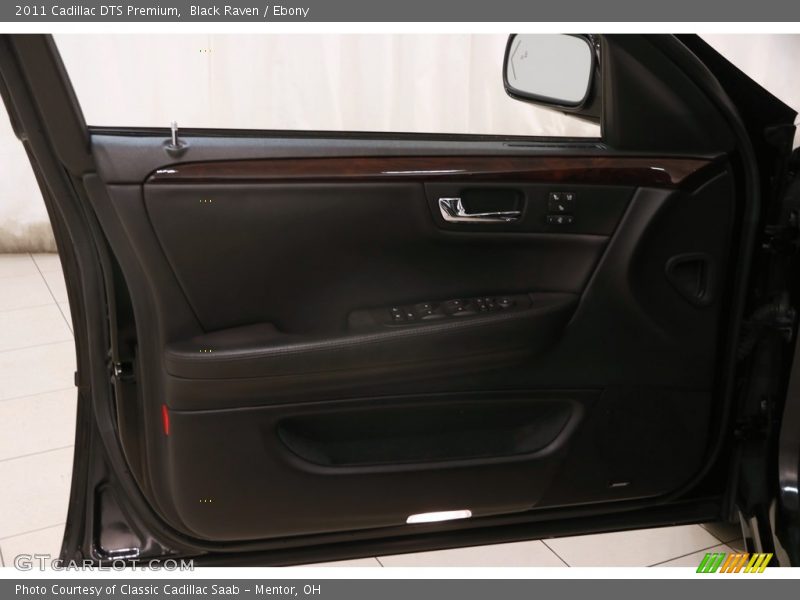 Black Raven / Ebony 2011 Cadillac DTS Premium