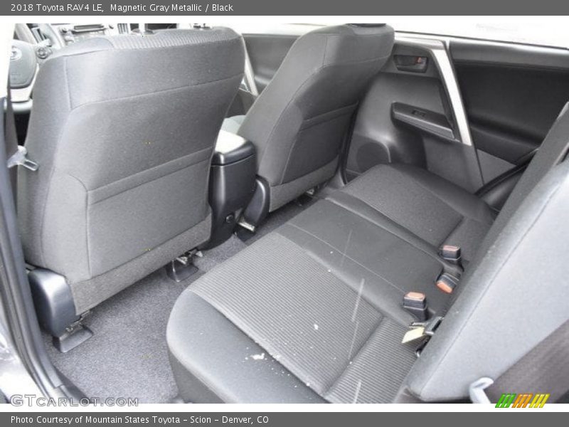 Magnetic Gray Metallic / Black 2018 Toyota RAV4 LE