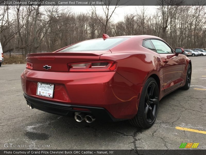 Garnet Red Tintcoat / Jet Black 2018 Chevrolet Camaro LT Coupe
