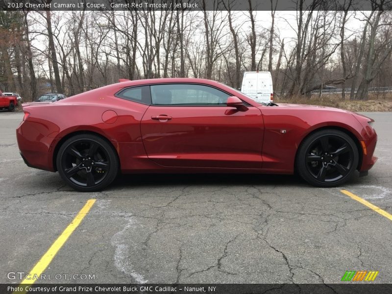 Garnet Red Tintcoat / Jet Black 2018 Chevrolet Camaro LT Coupe
