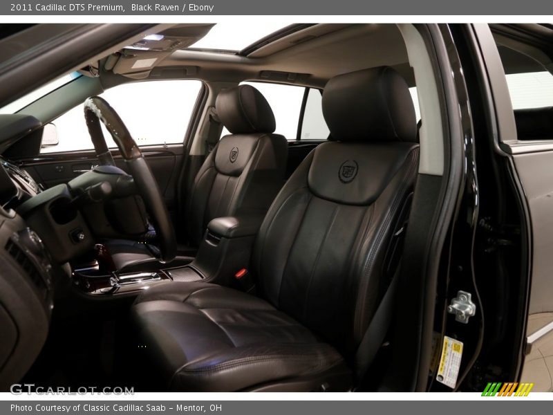 Black Raven / Ebony 2011 Cadillac DTS Premium