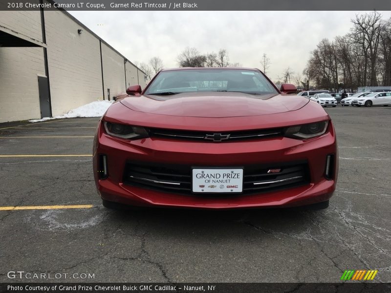 Garnet Red Tintcoat / Jet Black 2018 Chevrolet Camaro LT Coupe
