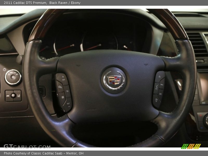 Black Raven / Ebony 2011 Cadillac DTS Premium