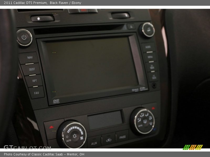 Black Raven / Ebony 2011 Cadillac DTS Premium