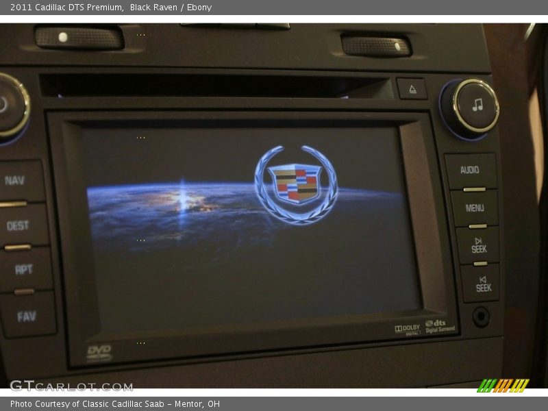 Black Raven / Ebony 2011 Cadillac DTS Premium