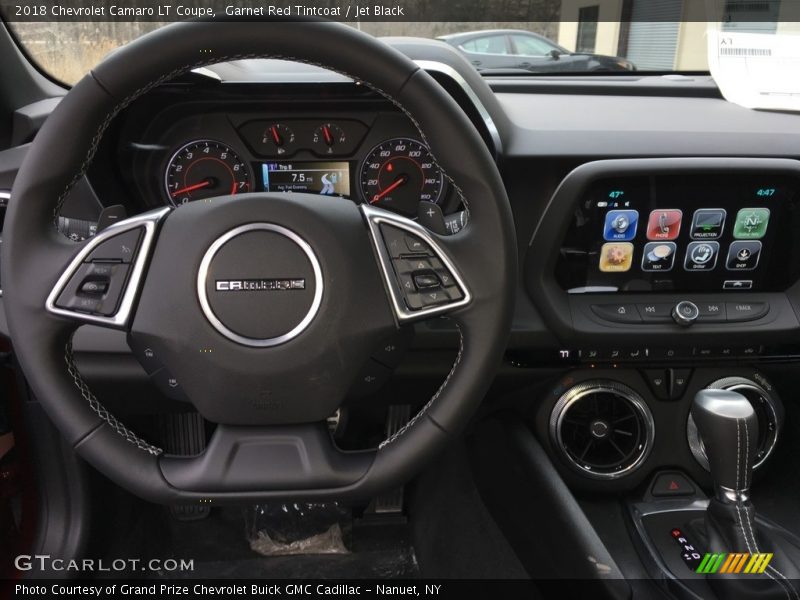 Garnet Red Tintcoat / Jet Black 2018 Chevrolet Camaro LT Coupe