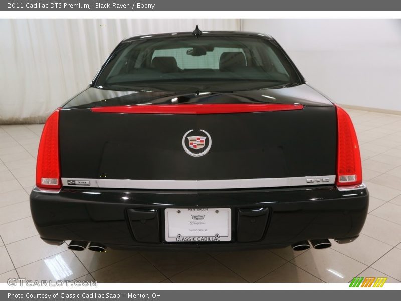 Black Raven / Ebony 2011 Cadillac DTS Premium