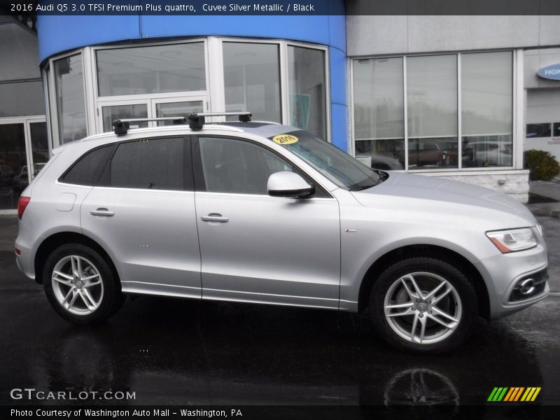 Cuvee Silver Metallic / Black 2016 Audi Q5 3.0 TFSI Premium Plus quattro