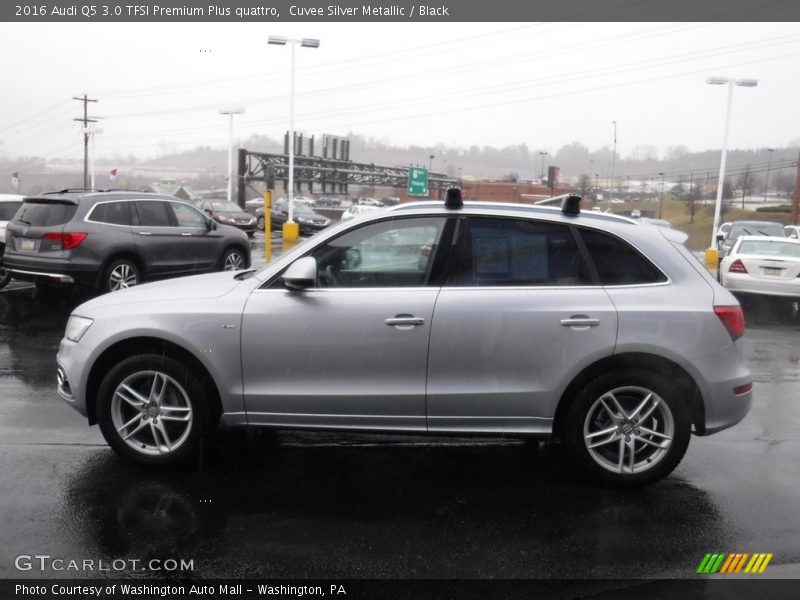 Cuvee Silver Metallic / Black 2016 Audi Q5 3.0 TFSI Premium Plus quattro