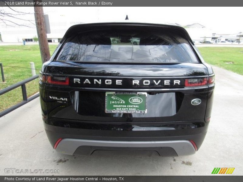 Narvik Black / Ebony 2018 Land Rover Range Rover Velar S