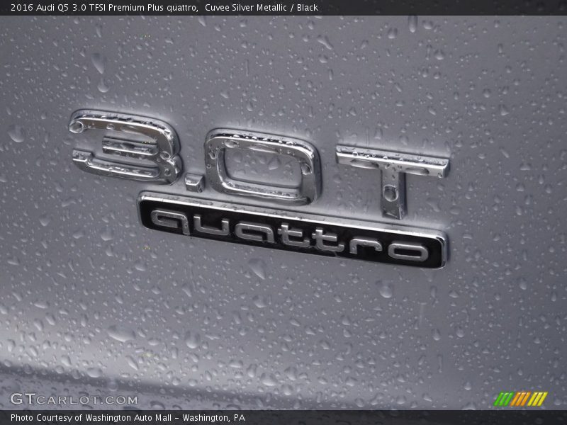 Cuvee Silver Metallic / Black 2016 Audi Q5 3.0 TFSI Premium Plus quattro