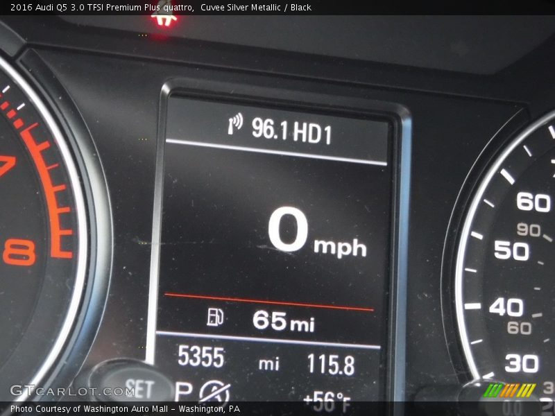 Cuvee Silver Metallic / Black 2016 Audi Q5 3.0 TFSI Premium Plus quattro