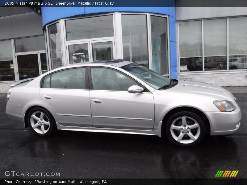 Sheer Silver Metallic / Frost Gray 2005 Nissan Altima 3.5 SL