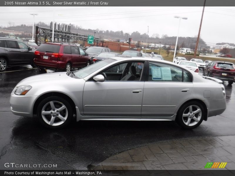 Sheer Silver Metallic / Frost Gray 2005 Nissan Altima 3.5 SL