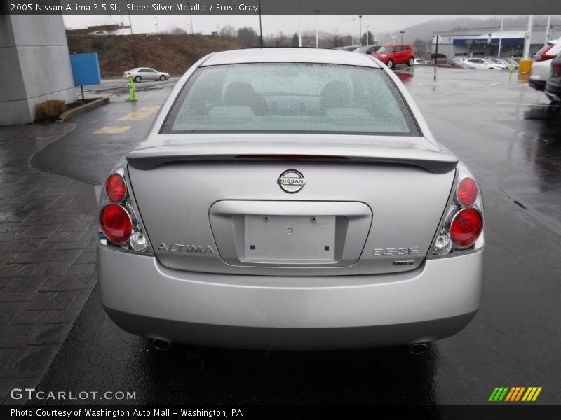 Sheer Silver Metallic / Frost Gray 2005 Nissan Altima 3.5 SL