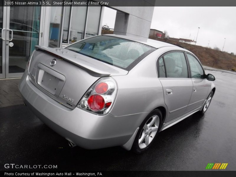 Sheer Silver Metallic / Frost Gray 2005 Nissan Altima 3.5 SL