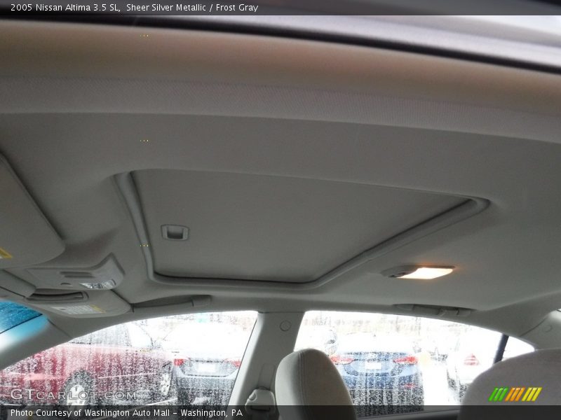 Sheer Silver Metallic / Frost Gray 2005 Nissan Altima 3.5 SL