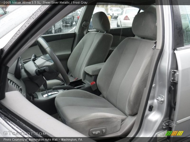 Sheer Silver Metallic / Frost Gray 2005 Nissan Altima 3.5 SL