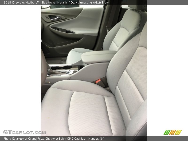 Blue Velvet Metallic / Dark Atmosphere/Loft Brown 2018 Chevrolet Malibu LT