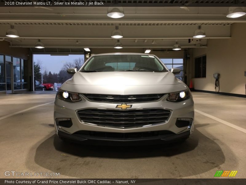 Silver Ice Metallic / Jet Black 2018 Chevrolet Malibu LT