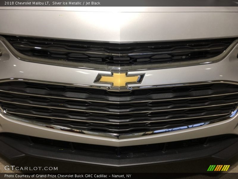 Silver Ice Metallic / Jet Black 2018 Chevrolet Malibu LT