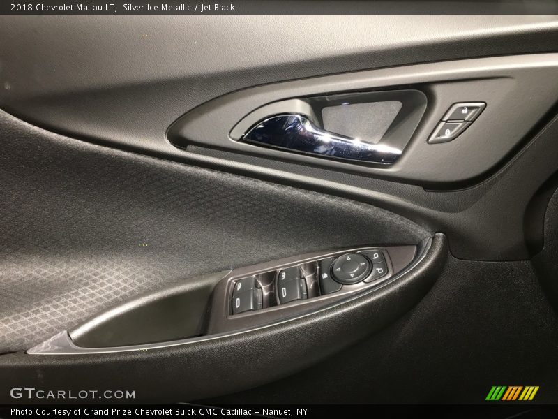 Silver Ice Metallic / Jet Black 2018 Chevrolet Malibu LT