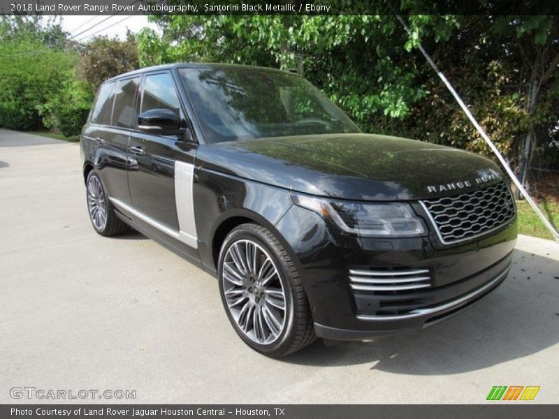 Front 3/4 View of 2018 Range Rover Autobiography